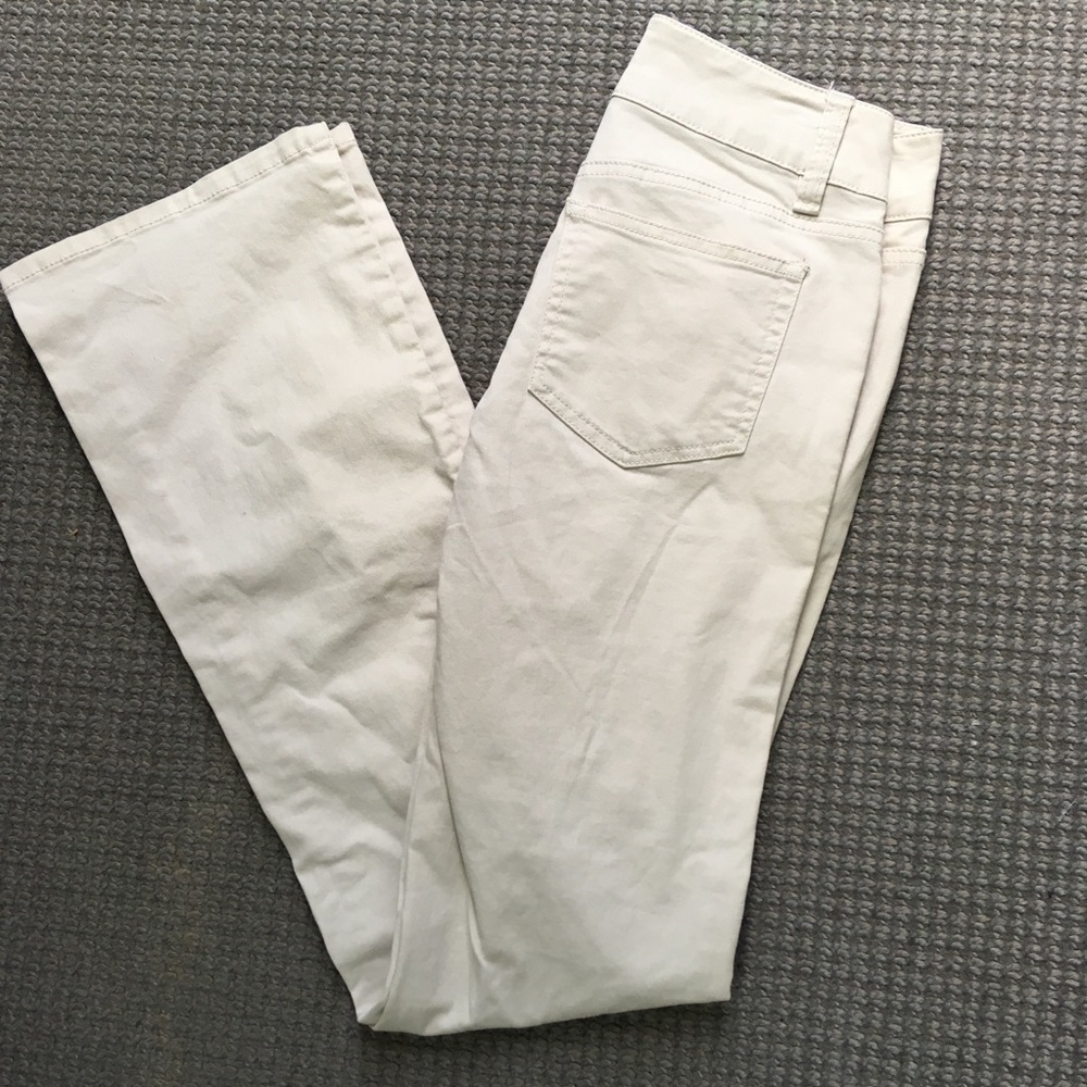 VS Victoria’s Secret khaki pant 0 hipster boot cut